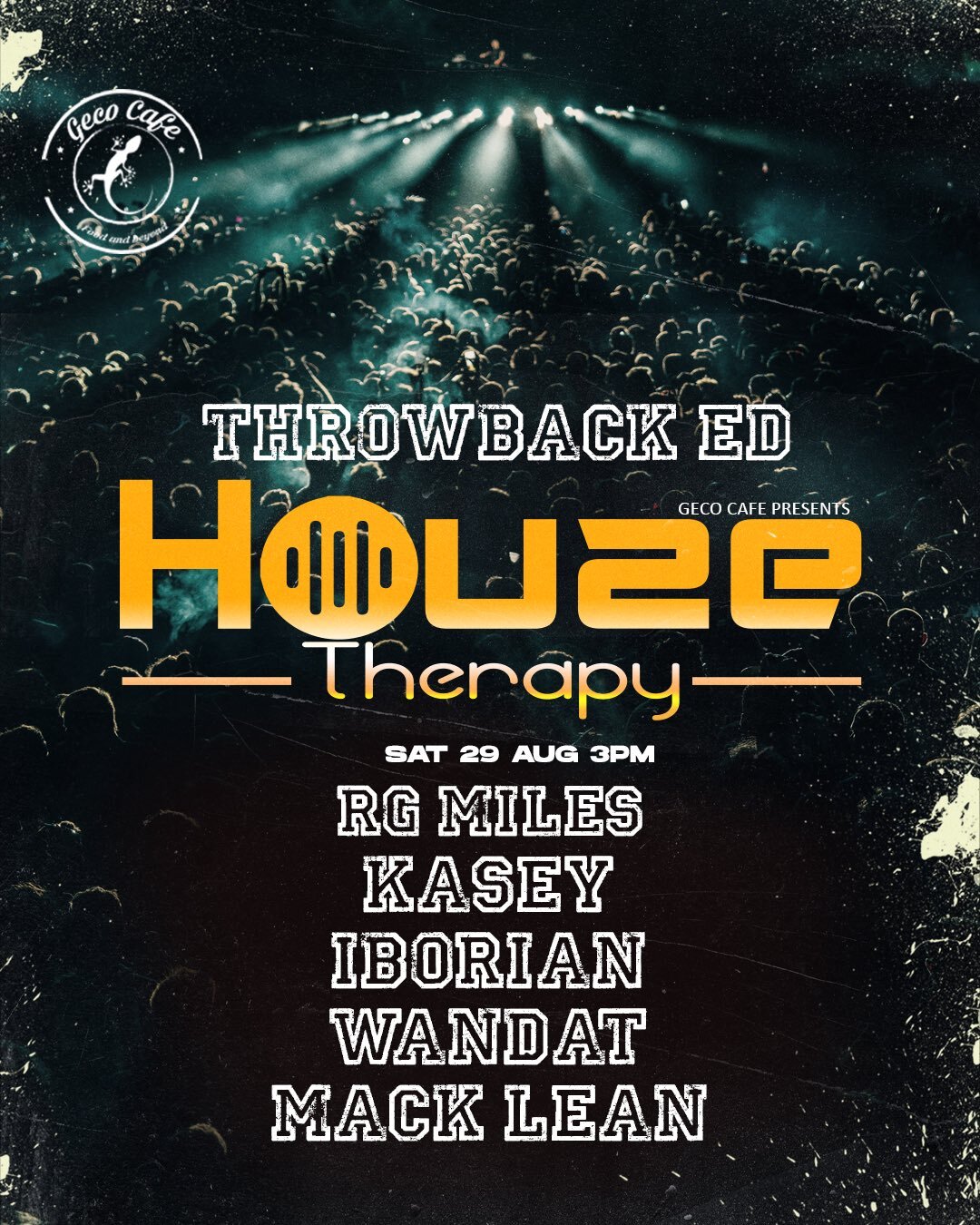 Houze Therapy: Throwback ED poster