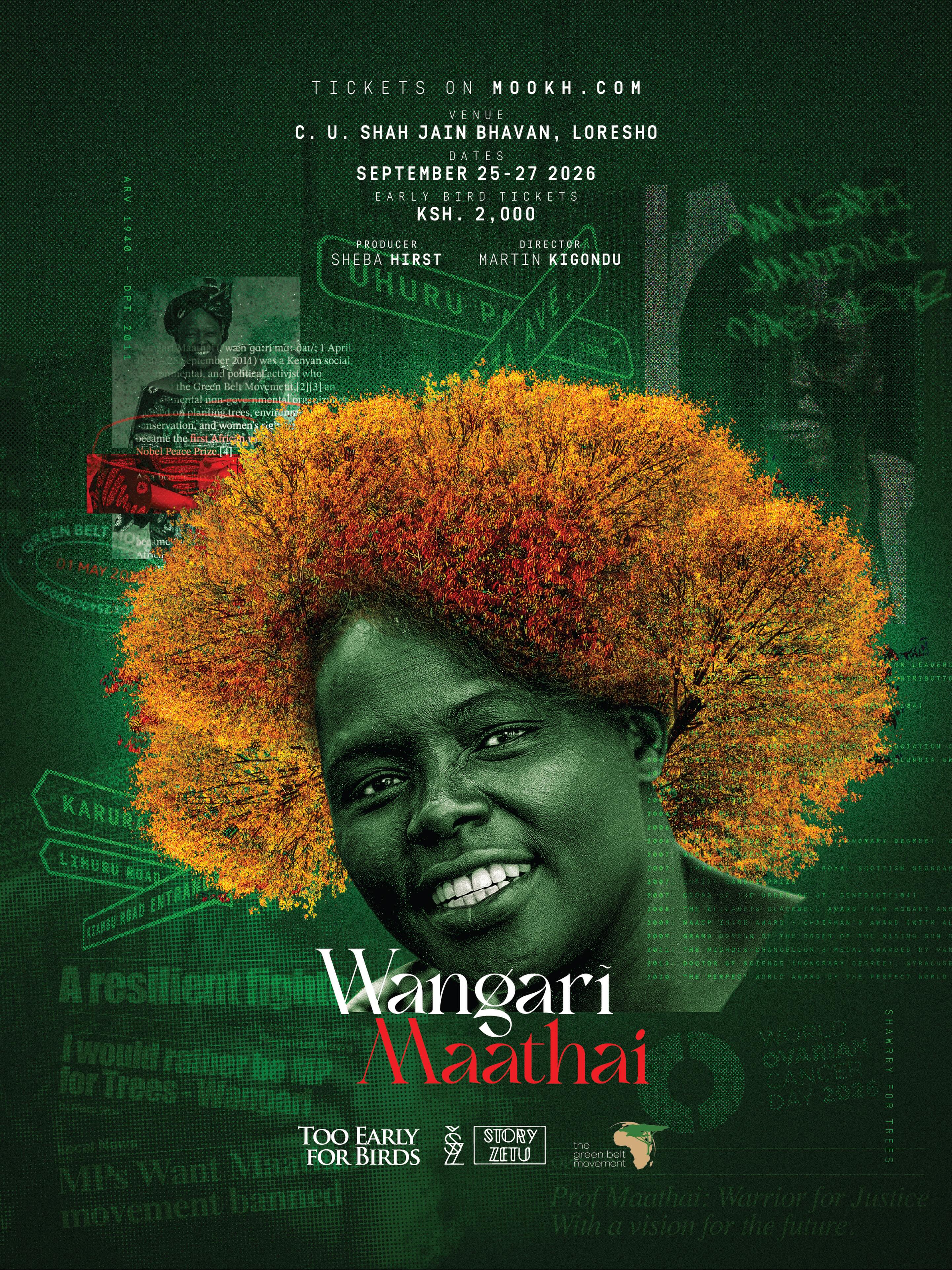 Too Early For Birds: Wangarĩ Maathai rerun poster