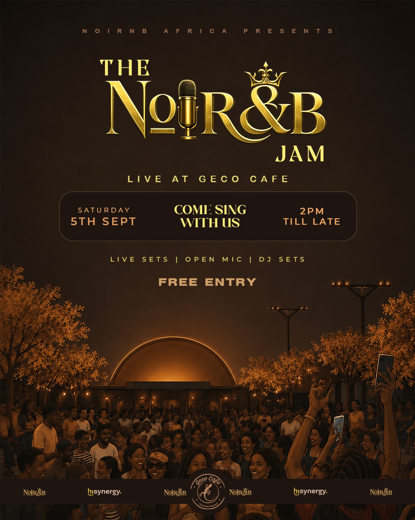The Noir Rnb Jam poster