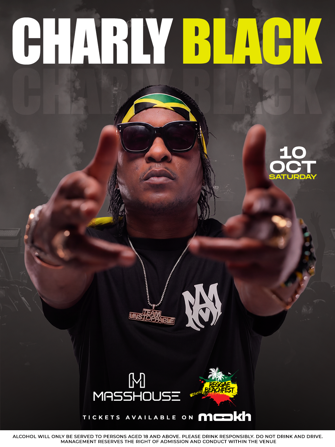 Masshouse Pres. Charly Black poster