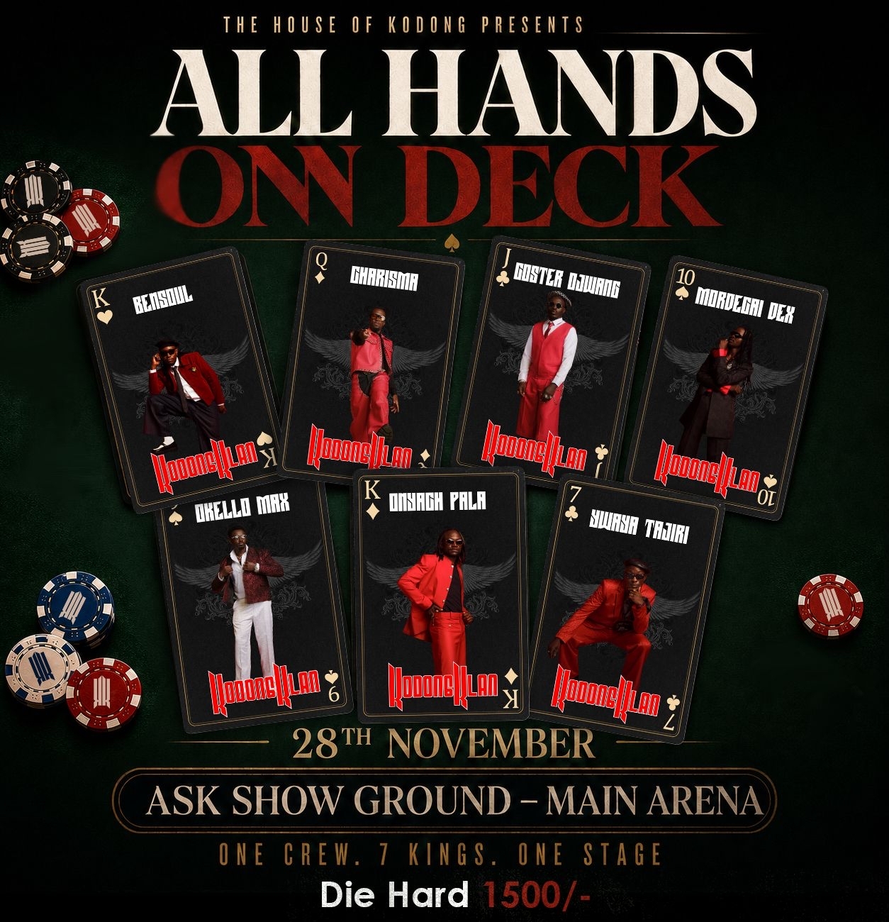The House Of Kodong Presents All Hands On Deck poster
