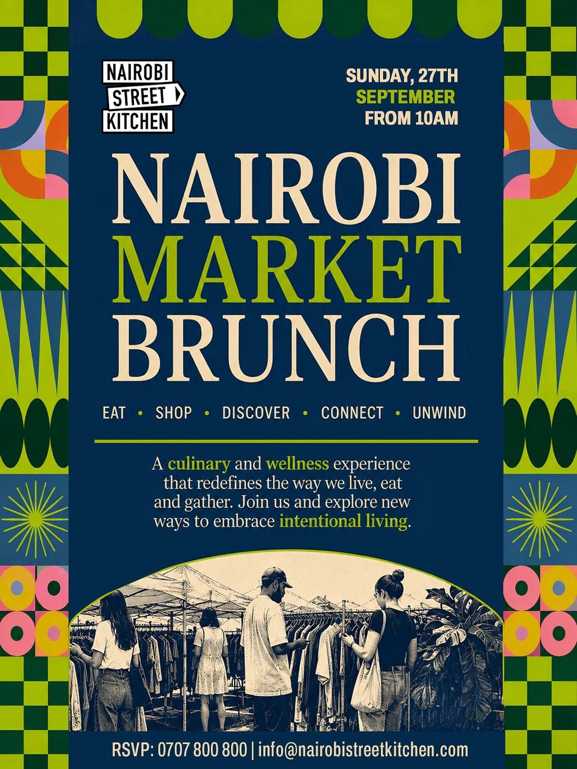 Nairobi Market Brunch poster