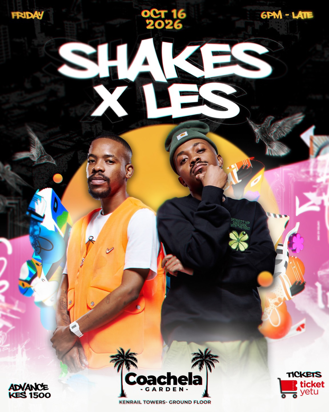 Shakes X Les poster