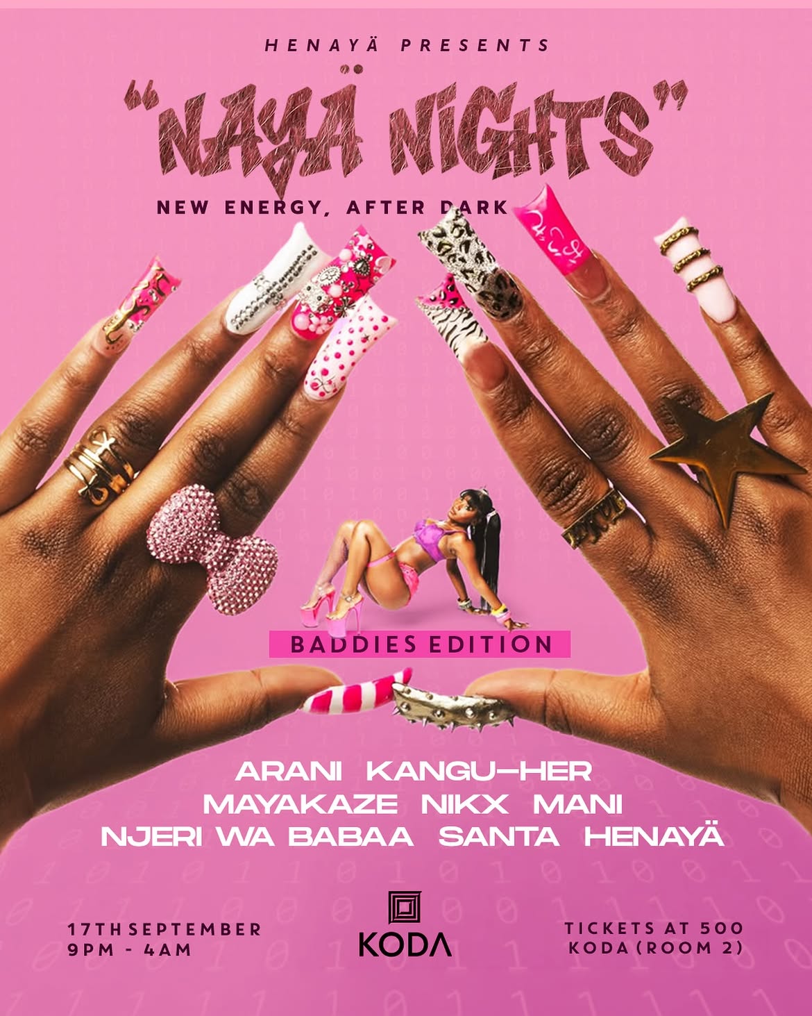 NAYÄ NIGHTS | BADDIES EDITION poster