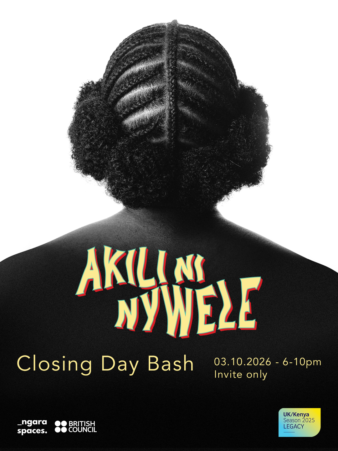 AKILI NI NYWELE CLOSING PARTY poster